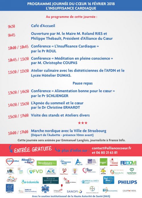 Journée du Coeur Février 2018 Strasbourg verso