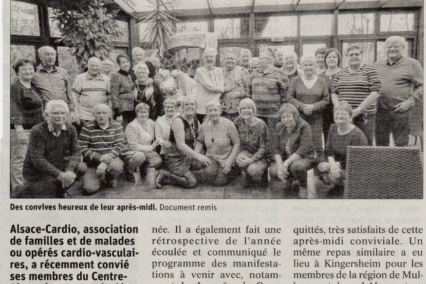 Alsace Cardio - DNA - Repas voeux 2020