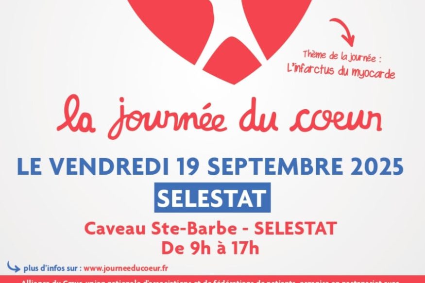 Alsace Cardio - Journée du coeur - Sélestat 2025 - Recto