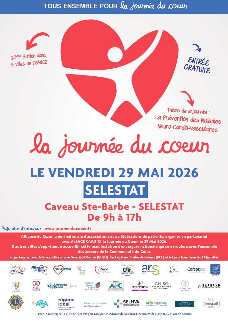 Journée du coeur Séléstat 2026 - Recto