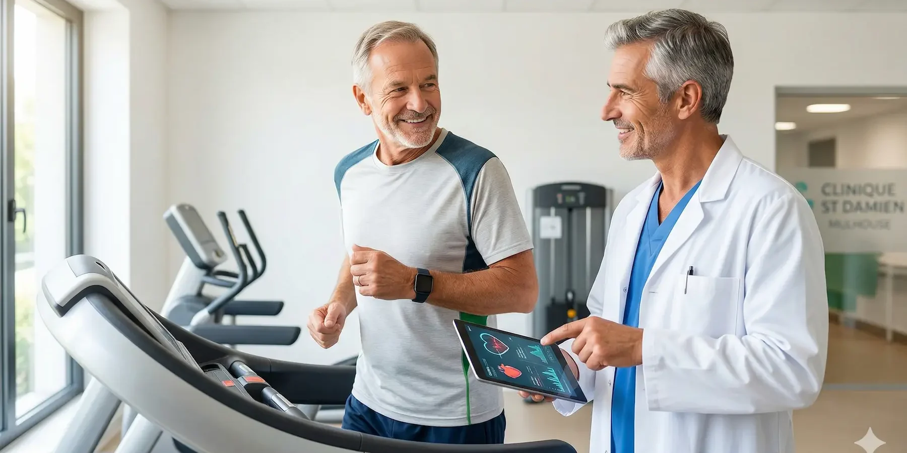 Réentraînement à l'effort cardiaque : conférence médicale Alsace-Cardio à Mulhouse avec le Dr Stoffel.