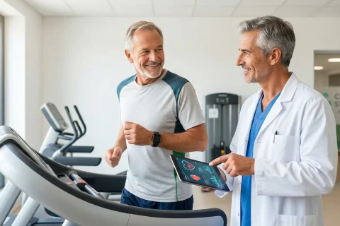 Réentraînement à l'effort cardiaque : conférence médicale Alsace-Cardio à Mulhouse avec le Dr Stoffel.